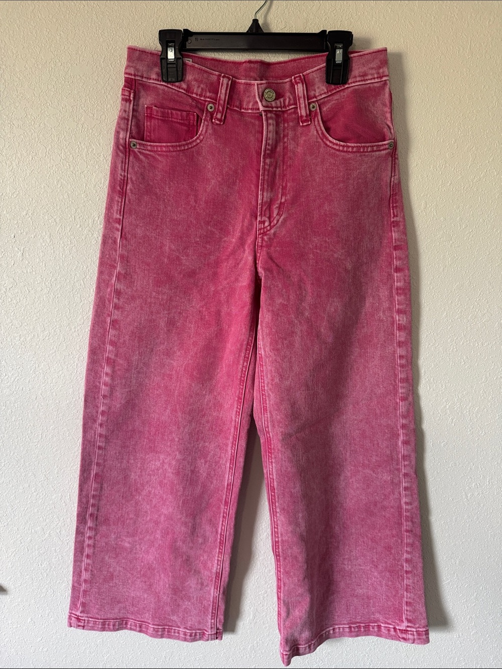 GAP Women's Vibrant Pink Straight Leg Jeans Size 2